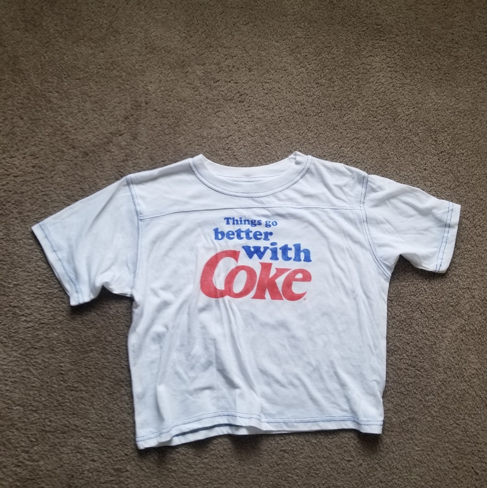 Coke crop top